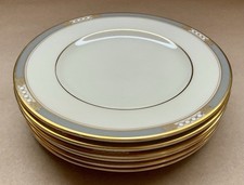 6 Lenox Presidential Collection McKinley Bread & Butter 6.5” Plate Set NEW ~MINT picture