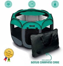 RUFF 'N RUFFUS PORTABLE PET PLAYPEN Small 29