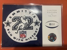 Dallas Cowboys Emmitt Smith Limited Edition “Run With History” Patch Sealed picture