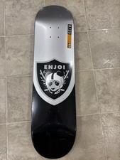 Enjoi Oaktown Skateboard Deck/ Oakland Raiders/ Las Vegas Raiders/Enjoi/ Supreme picture