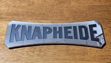 Knapheide Tailgate Emblem Chrome NXG 12315735 NEW with Sticky Backing picture
