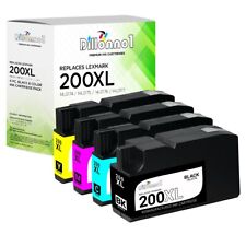 4 PACK For Lexmark 200XL BCMY Cartridge Set For OfficeEdge Pro4000 Pro5500 picture