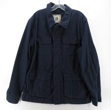 Gap Jacket Men Large Blue Navy Field Utility Military Workwear Outdoor Coat picture
