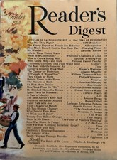 1953 October READER'S DIGEST MAGAZINE Vintage Classic History Short Fun Stories picture