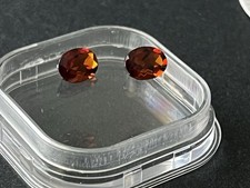 Natural Andalusite Matched Pair 2.30 CTW Oval Faceted Loose Gemstones Eye Clean picture