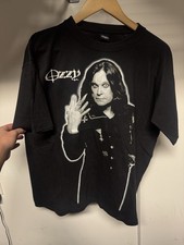 Vintage 1990s ozzy osbourn tee euro size xl very rare portrait picture