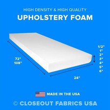 High Density Upholstery Foam Seat Cushion Replacement Sheets picture