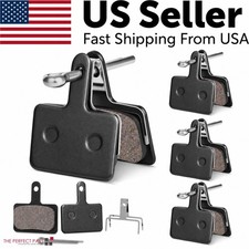 4 Pairs MTB Disc Brake Pads Resin & Semi-Metallic Quiet W/ Install Kit E-Bike picture