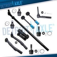 11pc Front Upper Lower Ball Joint and Drag Link for Ford F-250 F-350 Super Duty picture