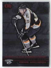 2002-03 Pacific Heads Up - Denis Arkhipov #67  Red /80 picture