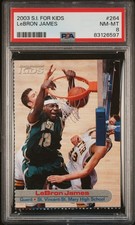 2003-04 S.i. For Kids Lebron James Auto PSA 8 #264 picture