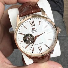 Orient Watch Bambino Classic Men Luxury Gift Automatic Mechanical Leather Strap picture