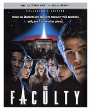 THE FACULTY New 4K Ultra HD UHD + Blu-ray Collectors Edition Newly Restored picture