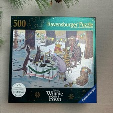Ravensburger Winnie The Pooh Festive Celebrations 500 Pc Jigsaw Puzzle LTD ED picture