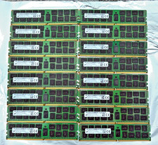 256GB 16x 16GB DDR4 Reg 2RX4 ECC Micron Server RAM PC4-2133P-RB0-10 picture
