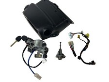 2011-2013 KIA SORENTO IGNITION LOCK SWITCH W/KEY & DOOR LOCK CYLINDER SHROUD OEM picture