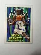 Kevin Garnett Hoops 1995-96 NBA Hoops Rookie #92 AUTO JSA Authenticated RARE picture