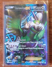 Pokemon TCG Tornadus EX 114/116 Plasma Freeze Full Art Ultra Rare Holo 2013 DMG picture