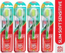 Colgate Slimsoft Advanced (Pack Of 4) Ultrasoft Toothbrush 4pc, picture