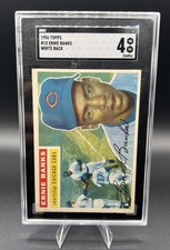 1956 Topps - Ernie Banks #15 Gray Back picture
