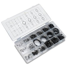 300 Pieces External Snap Ring Assortment Kit Set Circlip 18 Sizes Retaining Ring picture