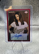 HYBE x Geffen KATSEYE WILD Megan #16 Autograph Serial Numbered 003/005 picture