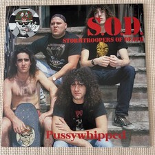 S.O.D. Stormtroopers of Death LP Super Rare EX/VG Vinyl Metal Band Album picture