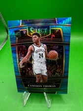 2021-22 Panini Select - Concourse Cameron Thomas #21 Light Blue Prizm /299 (RC) picture