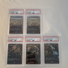PSA 10 ACR MTG Borderless Foil Assassin's Creed Scene (4/6) w/ PSA 9 ALMOST DONE picture