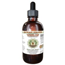 Turkey Tail Mushroom (Trametes Versicolor) Tincture. Alcohol-FREE. Hawaii Pharm. picture