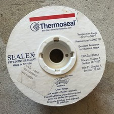 Thermoseal Sealex PTFE Joint Sealant Gasket Tape 1/4 In x 50 Ft New picture