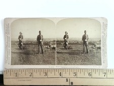 Boer War Stereoview Underwood & Underwood 1901 British Heliograph picture