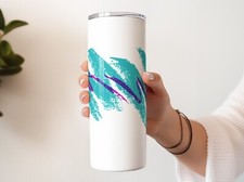 90's Paper Cup, Novelty Cup, 1990's Kid, Food Court Cup 20 oz SS Tumbler picture