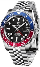 Pagani Design GMT II Automatic WatchPepsi Homage/Sapphire Crystal/Ceramic Bezel picture