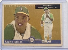 Rare 2017 Sporting Life Reggie Jackson #52 of 60 Knothole League Series  picture