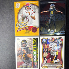 Jayden Daniels 2025 4-Card Lot Topps Panini Mosaic Inserts CA-24 TP-18 #99 picture