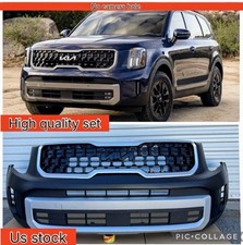 2023 2024 2025 KIA TELLURIDE FRONT BUMPER,Grilles 9 Pieces Complete Assembly SET picture