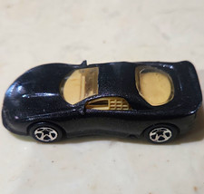 Hot Wheels 1:64 Diecast Car Black w/ Tinted Windows, 1992 Vintage picture