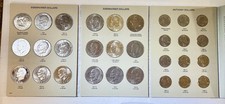 Complete 1971-1999 Eisenhower Album W/ 4 SILVER Beauties & S.B. Anthony Proofs🔥 picture