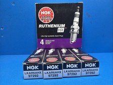 4 pc NGK 97292 LKAR6AHX Ruthenium HX Spark Plugs for Ignition Wire Secondary sv picture