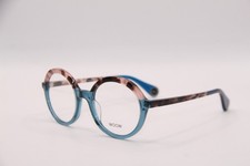 NEW WOOW LOOK UP 1 COL 6444 CLEAR BLUE HAVANA PINK AUTHENTIC EYEGLASSES 50-20 K1 picture