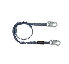 FALLTECH 6' SHOCK ABSORBING LANYARD 8259 FALL PROTECTION SAFETY SNAP HOOKS picture