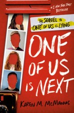 One of Us Is Next - Hardcover By McManus, Karen M. - VERY GOOD picture