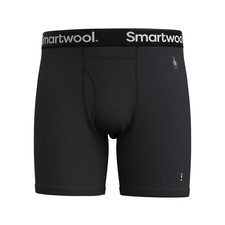 NIB Smartwool Men's Everyday Merino Boxer Brief Black Color Size Medium picture