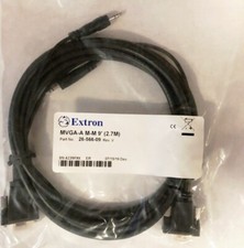 Extron 26-566-09 Male-Male VGA with Audio Cable - Molded Connectors. 9-feet picture