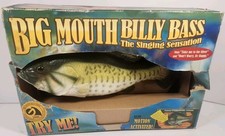 VTG Big Mouth Billy Bass Original Singing Fish Vintage 1998 sings picture