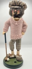 Nutcracker Golfing Grandpa VTG 1997 Christmas Limit Edition Zims 14