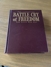 Oxford Leather SIGNED The Battle Cry of Freedom James McPherson  oversize picture