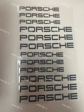 Set of 12 Vinyl Stickers for Porsche Brake Calipers USA SHIPPING picture