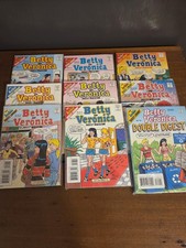 LOT OF 9~THE ARCHIE DIGEST LIBRARY~BETTY AND VERONICA DIGEST MAGAZINE~VG/C COMIC picture